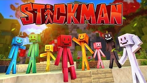 STICKMAN ANIMATION IN MINECRAFT WORLD 😱