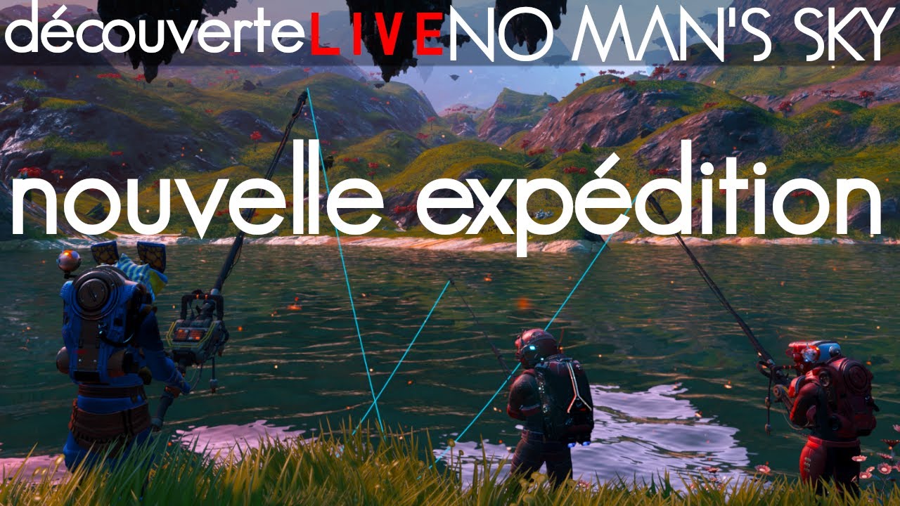 Vais-je attraper du Gros Poisson ??🔴Découverte Live Expédition 15 sur No Man's Sky