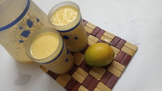 Mango Shake |Fresh  Mango Milk  Shake recipe | Recipes by Ainan Food