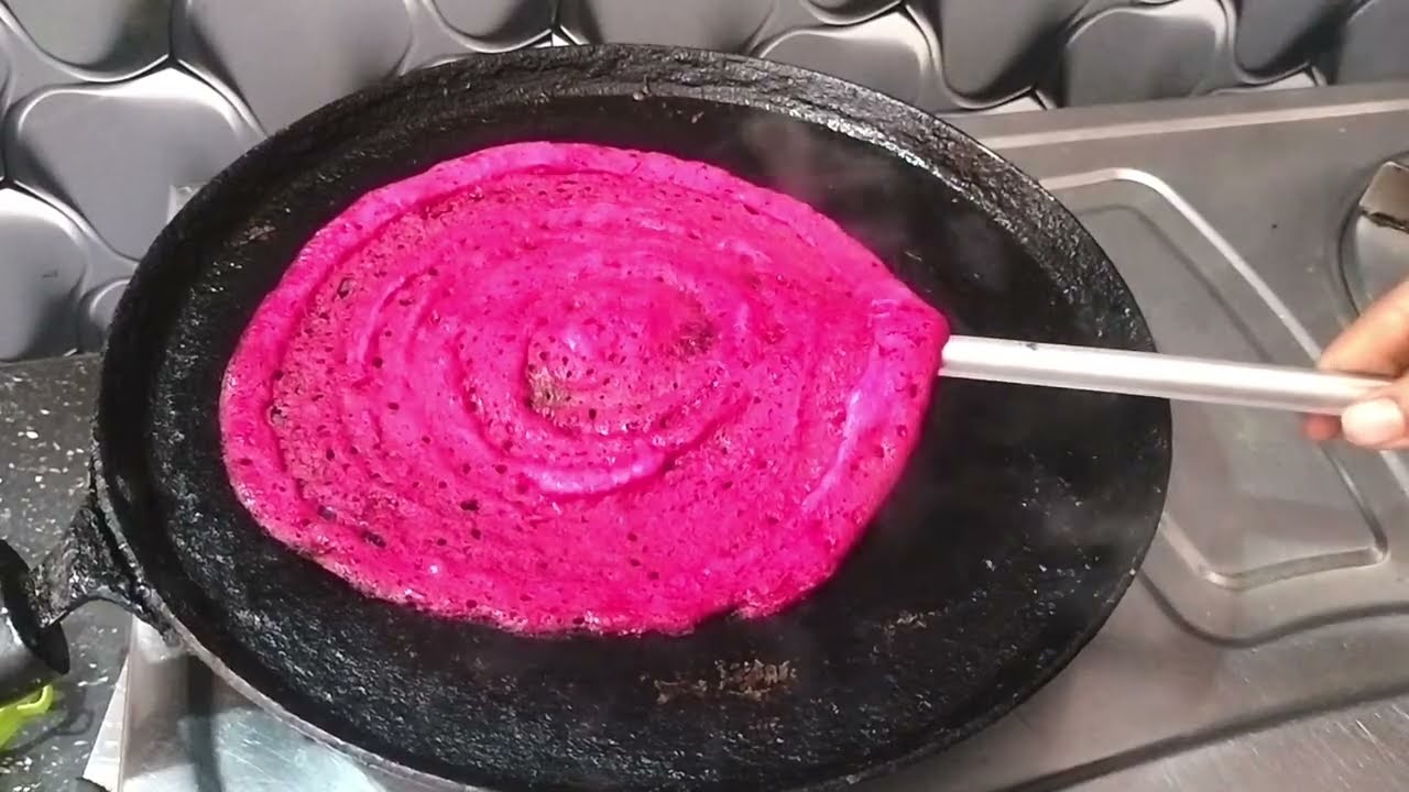 Healthy breakfast recipes/beetroot dasa