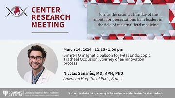 Dunlevie MFM Center Research meeting: Smart-TO Magnetic Balloon (Mar 14, 2024)