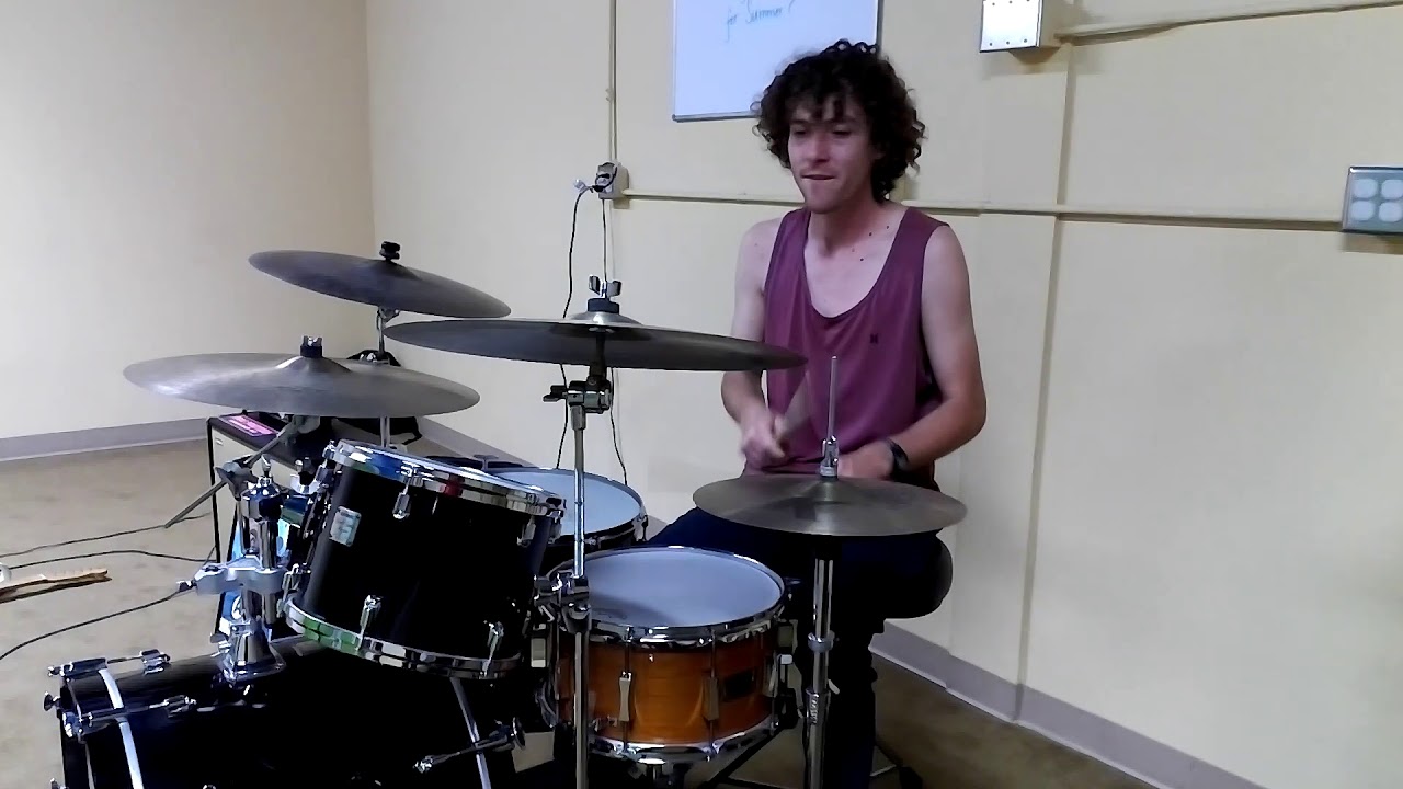 Max Cogert teaches the drum parts for "Hole"
