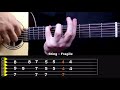 Sting Fragile accord guitar