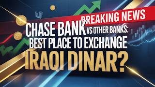 Iraqi Dinar 💰 💵 Chase Bank Currency Exchange Secrets Every Dinar Holder Should Know!