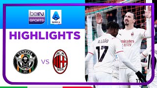 Venezia 0-3 AC Milan | Serie A 21/22 Match Highlights