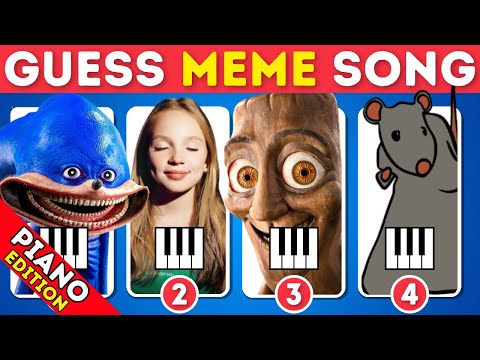 Guess the Meme Song 2025 PIANO Edition | Meme Quiz