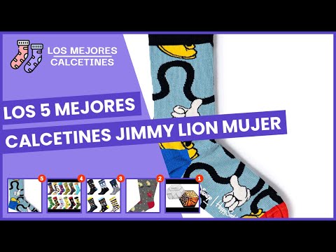 Los 5 mejores calcetines jimmy lion mujer