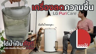 ลองให้ | เครื่องลดความชื้น LG PuriCare Dehumidifier จำเป็นมั้ย? ใช้ดีแค่ไหน?