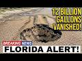 Lake Jackson CAVES IN - Shocking 12 Billion Gallons Gone Overnight!