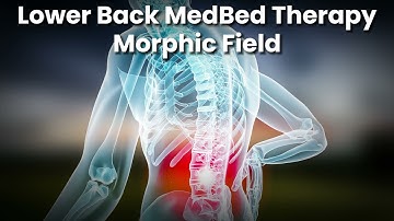 Lower Back MedBed Therapy Field - Heal Bottom Region - Cervical, Hip, Pelvis, Tail Bone, Bladder