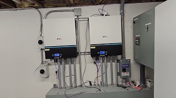 MPP LV6548 inverters installed and replacement EG4 6500EX replacements