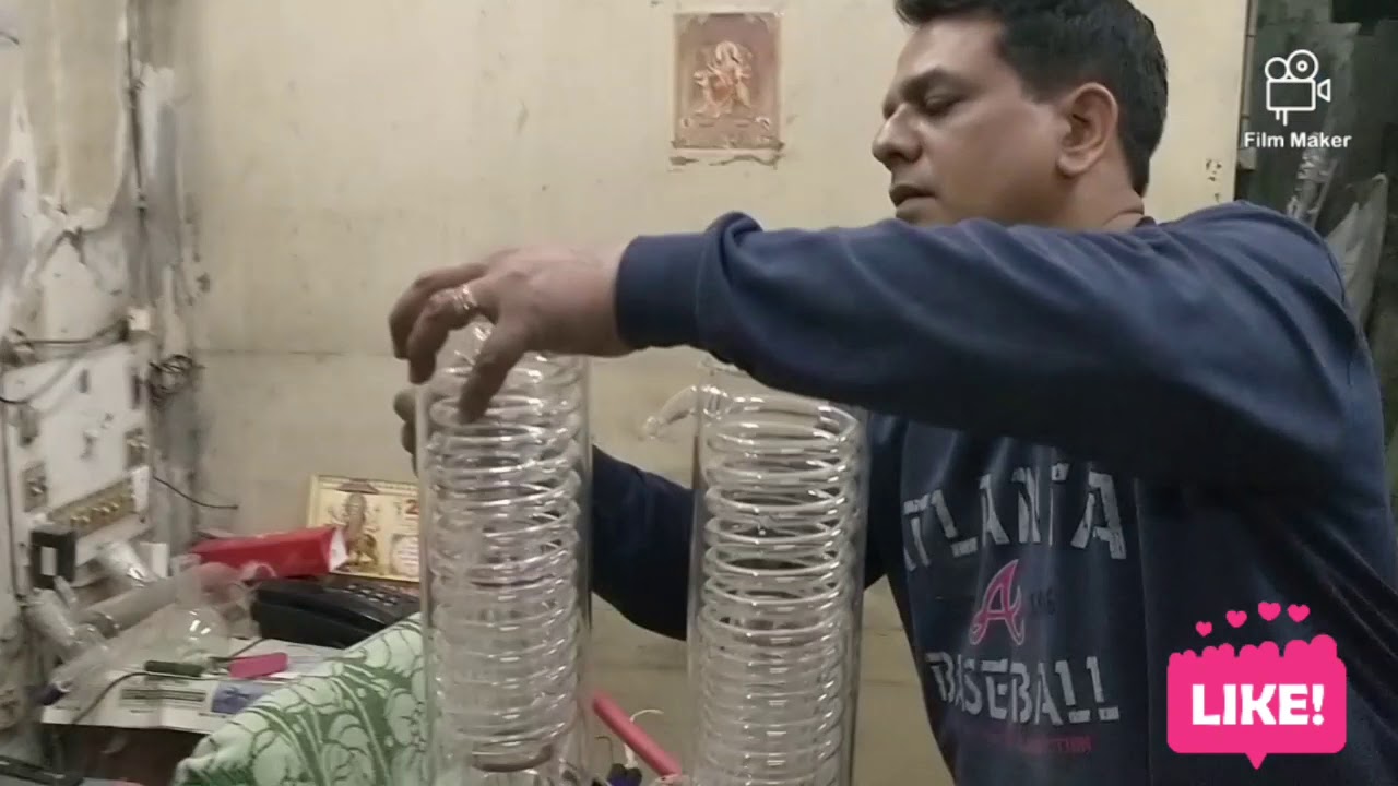 installation of Glass Water Still 4ltr ph Double stage