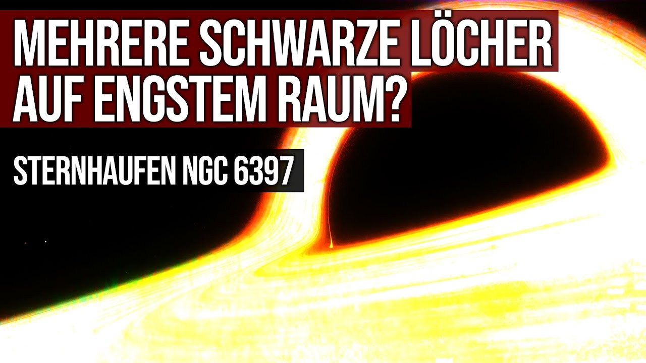 ⁣Mehrere schwarze Löcher auf engstem Raum? - Sternhaufen NGC 6397