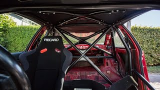 TOM's E46 IS FINALLY CAGED!
