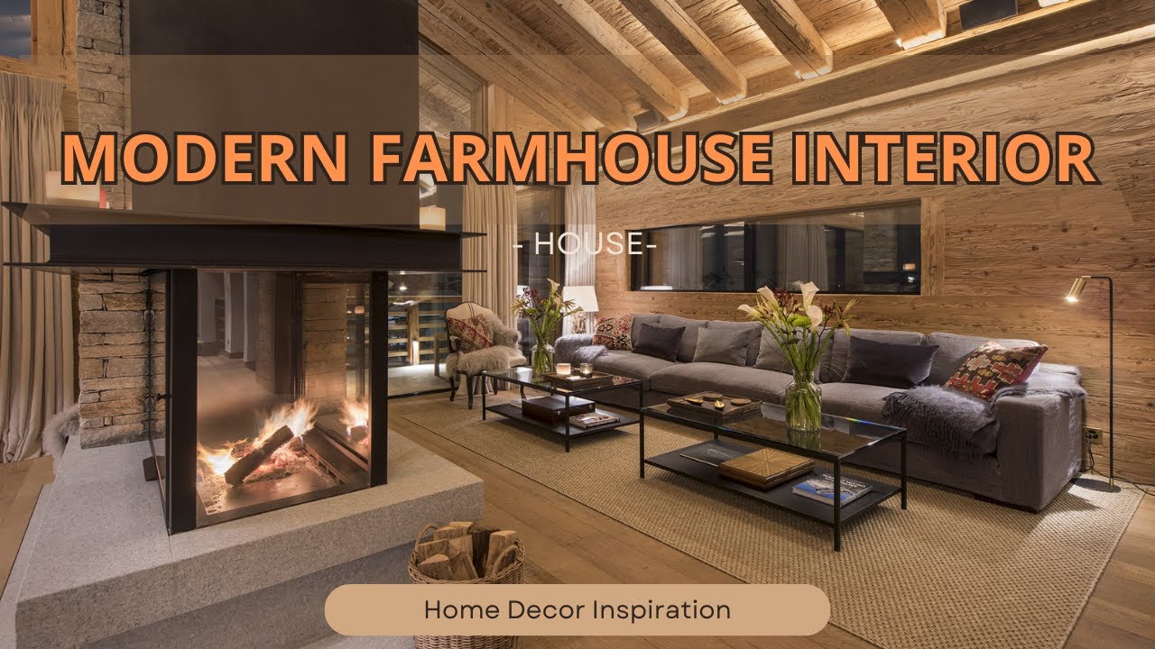 Modern Farmhouse Interior: The Perfect Blend of Rustic Charm and Contemporary Style