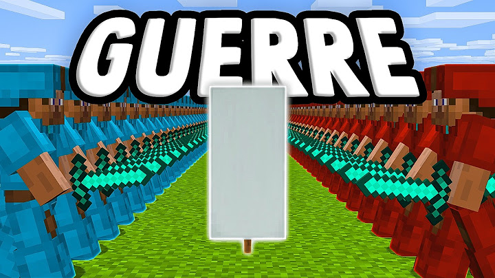 J'ai Simulé une Guerre pour Un Drapeau