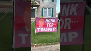 VIRAL LAWN WAR! Pro-Trump vs Anti-Trump Yard Signs Next Door!