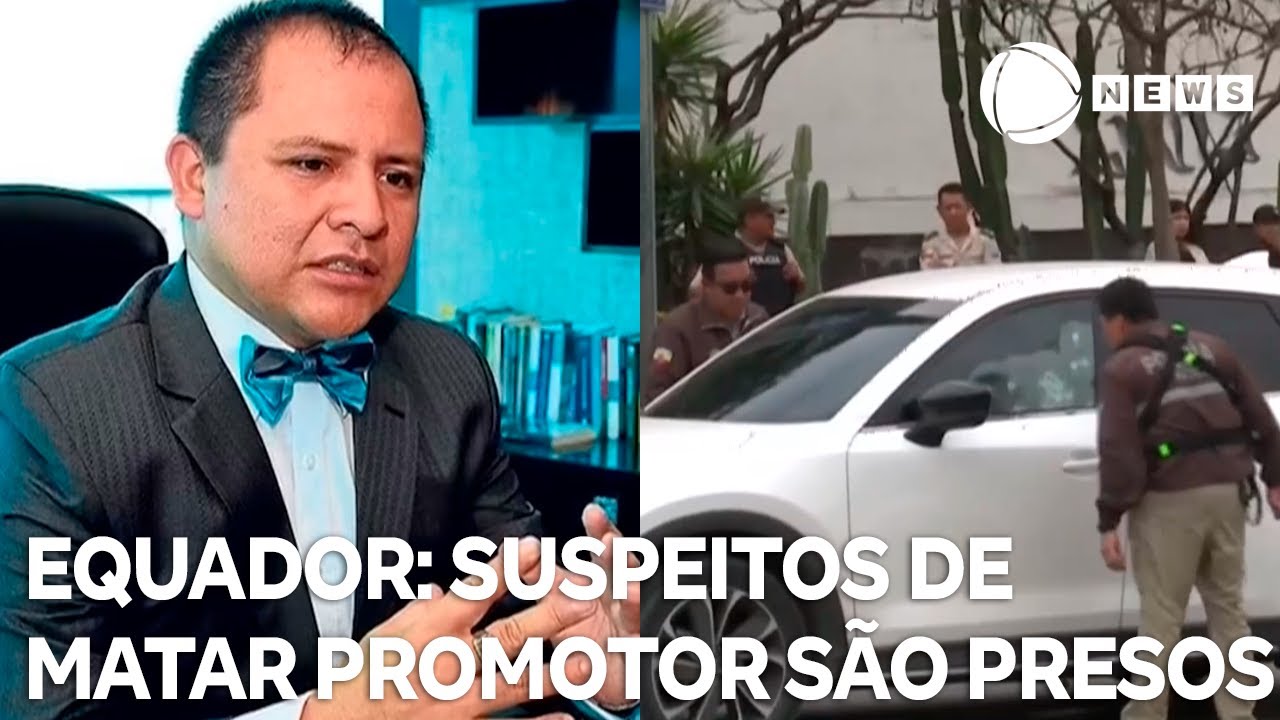 Polícia prende suspeitos por homicídio de promotor no Equador