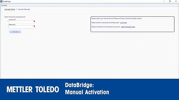 DataBridge: Manual Activation