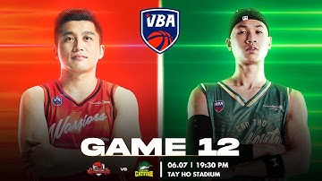 🛑 Trực tiếp VBA 2022 | 6.7.2022 | Game 12 | Thang Long Warriors vs Cantho Catfish