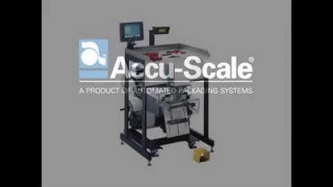 Automated Packaging Systems - Autobag® Accu Scale® 220 Weigh Counter Scale