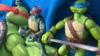 The predator versus the Teenage Mutant Ninja Turtles ￼