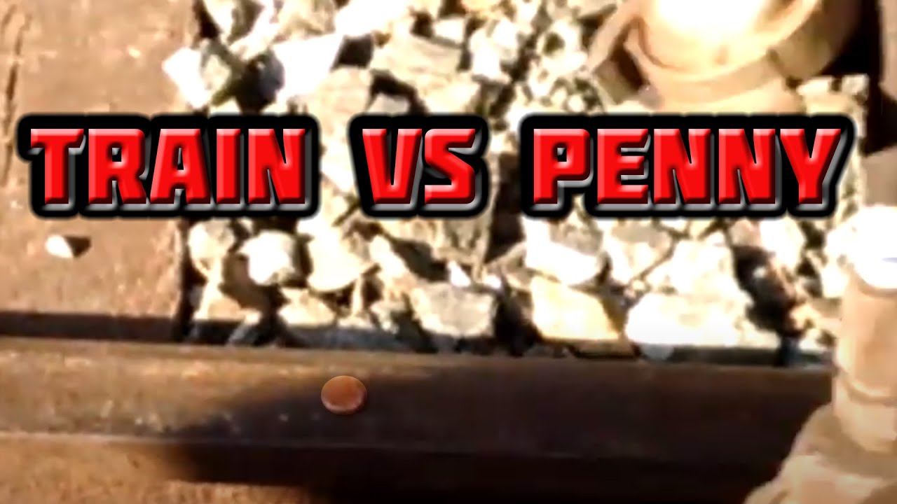 Train vs Penny Flattened on Train Tracks at Colebrookdale Railroad