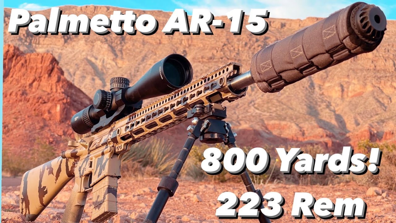 Psa Ar-15 Double Taps At 800 Yards!