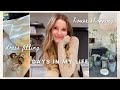 VLOG: my first dress fitting, going to LA, furniture shopping + home updates