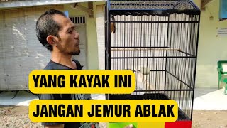 INGAT! cendet yang begini jangan dijemur ablak