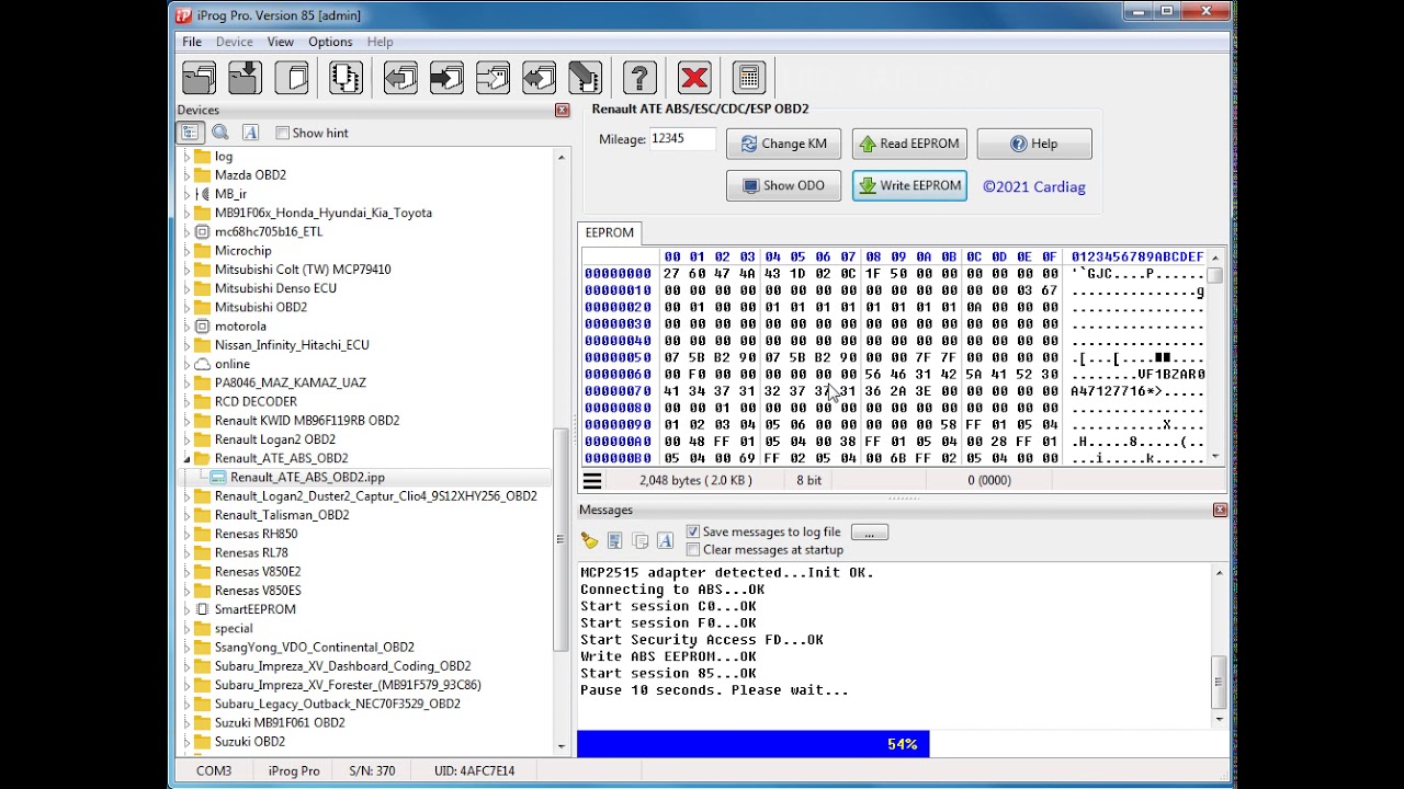 IprogPro Renault ATE ABS/ESC/CDC/ESP OBD2