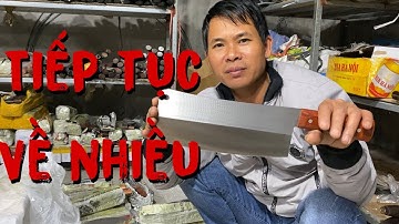 Dao thép nhật không han rỉ tiếp tục về nhiều phục vụ các bác làm tết, #candaonhabep