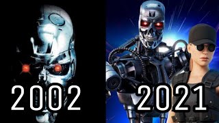 Terminator Game PlayStation Evolution [2002-2021]