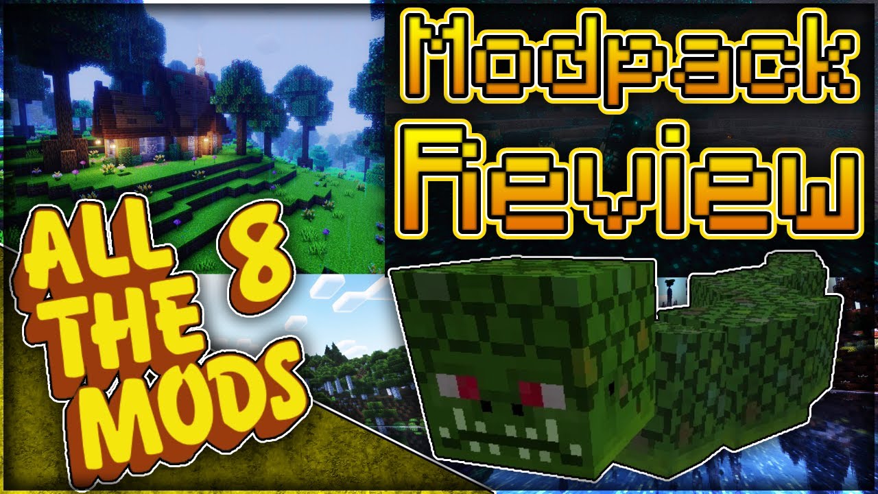 All The Mods 8 Modpack Review All The Mods 8 1192 Modpack Youtube