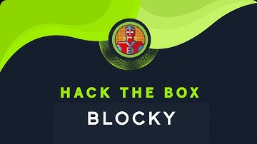 HackTheBox - BLOCKY