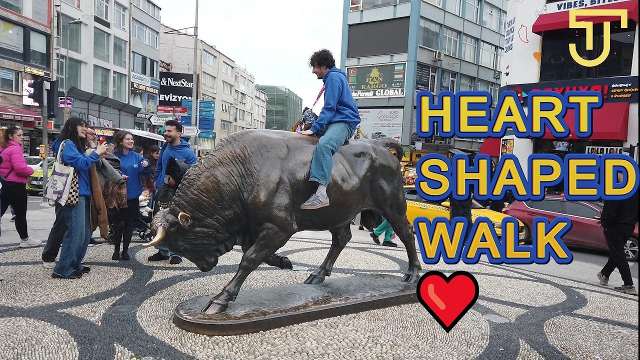 I Didn’t Plan This… The Route Turned Into a Heart ❤️ | Kadıköy Istanbul Walk