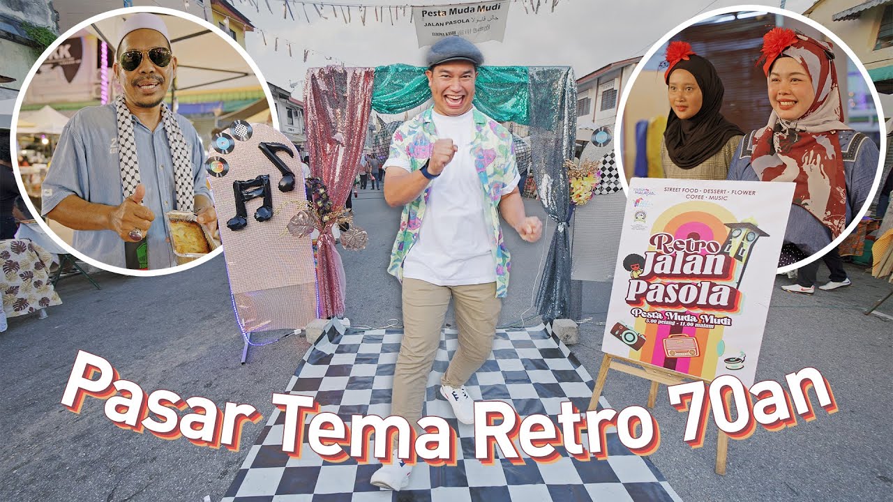Peniaga Disini Semua Sporting, Tukar TEMA Setiap Bulan di Pasar Pasola Parit Buntar