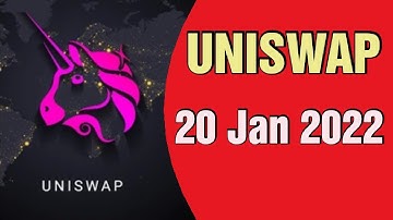 Uniswap price prediction 20 Jan 2022, Crypto Shakeel,uniswap uni today latest news & forecast update