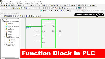 Function Block in PLC - Learn Omron PLC Logic in Hindi