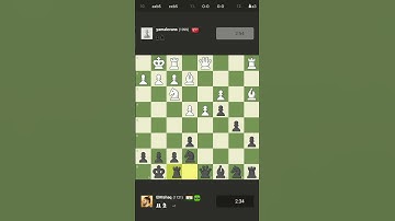 My Opponent Blunders The Queen | Tactics_k1b #checkmate #chessgame  #chess @chess_Bunk