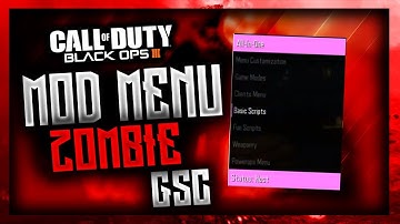 🔴 [BO3/PC]  FREE ZOMBIE MOD MENU GSC "All In One" + CUSTOM MAP "WANTED" + GIVEAWAY [DOWNLOAD] 🔴