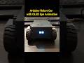 Arduino Robot Car with OLED Eye Animation #shorts #robotics