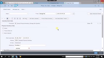 02 Physical Inventory document