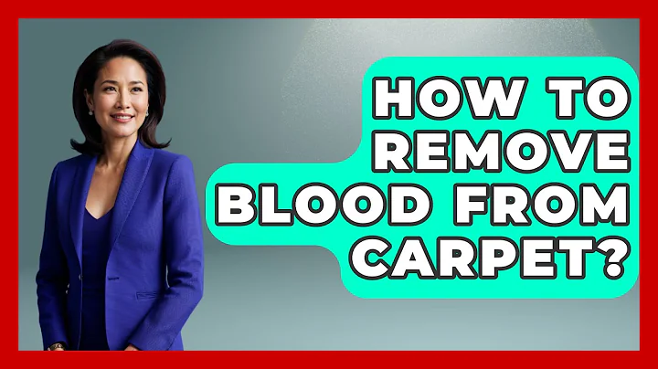 How To Remove Blood From Carpet? - Ultimate Life Hacks