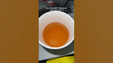 The BEST Airplane Drink Goes To JAL 