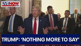Trump says he won't testify Monday in New York civil fraud trial | LiveNOW from FOX