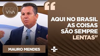 Mauro Mendes sobre mercado de carbono: “Muita gente não acredita que esse dinheiro exista”