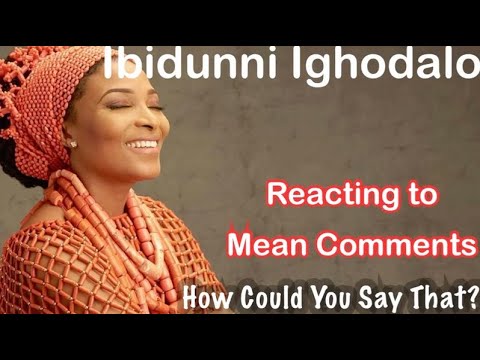 Ibidunni Ighodalo | Reacting to Mean Comments and Bullies