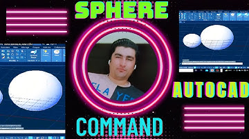 sphere command in Autocad | use of sphere command in Autocad  | sphere command #3d #command #viral