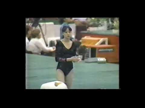 陳永妍 Chen Yongyan (CHN) 1983 World Championships VT AA - YouTube
